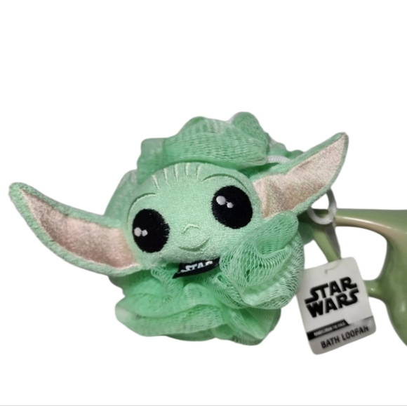 Star Wars The Mandalorian Baby Yoda Mug The Child Cup & Loofah Bath Sponge Set - Picture 3 of 6